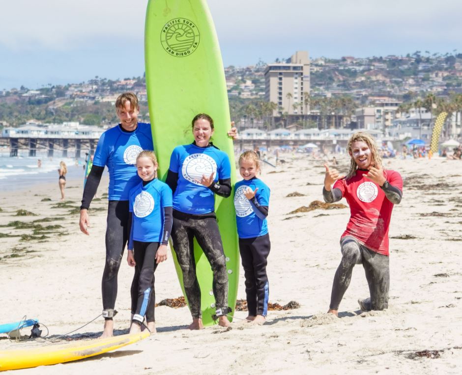 Group Surf Lesson (4 or 5 People)